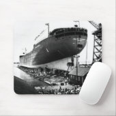 Starten des Edmund Fitzgerald 6-8-1958 (#1) Mousepad (Mit Mouse)