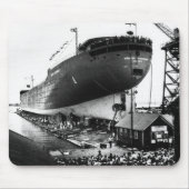Starten des Edmund Fitzgerald 6-8-1958 (#1) Mousepad (Vorne)