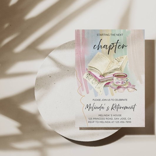 Starten des nächsten Kapitels-Elegant-Pensions-Par Einladung