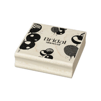 Starten des Party gelassen Gummistempel