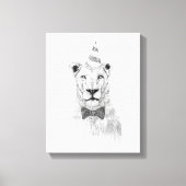 Starten des Party Leinwanddruck (Vorderseite)