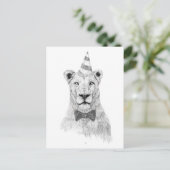 Starten des Party Postkarte (Stehend Vorderseite)