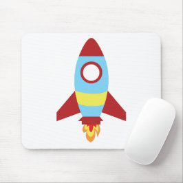 Starten des Raketenraumschiffes Mousepad