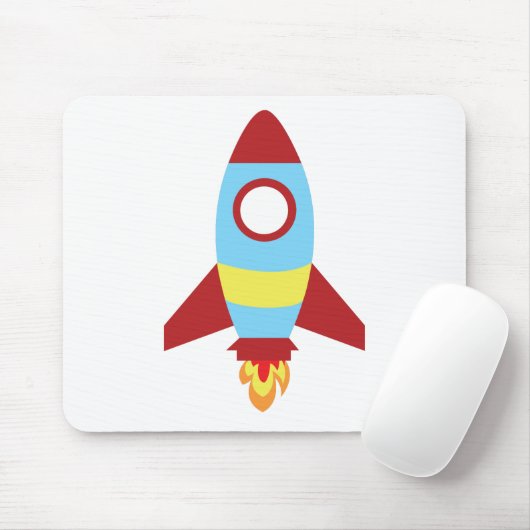 Starten des Raketenraumschiffes Mousepad (Mit Mouse)