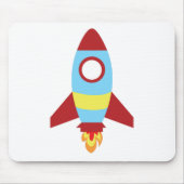 Starten des Raketenraumschiffes Mousepad (Vorne)