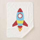 Starten des Raketenraumschiffes Sherpadecke (Vorderseite)