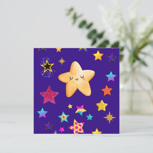 starten einladung (Stehend Vorderseite)