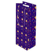 starten geschenktüte für weinflaschen (Vorderseite Schrägansicht)