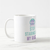 STARTEN SIE AUF MEINEN RACK - FUNNY LABRADOR TECH KAFFEETASSE (Links)