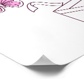 Starten Sie, bevor Sie fertig sind - Minimal Motiv Poster (Ecke)