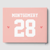 Starten Sie das "Forever Soccer Ball Guest Book" Gästebuch (Rückseite)