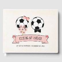Starten Sie das "Forever Soccer Ball Guest Book"