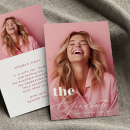 Starten Sie das GRADUATE-Skript mit dem ABSCHLUSS  Ankündigung