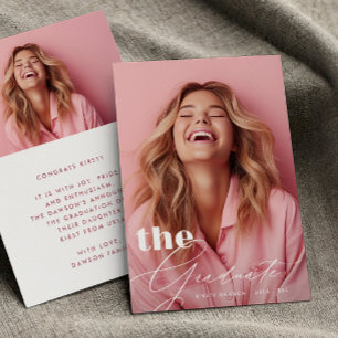 Starten Sie das GRADUATE-Skript mit dem ABSCHLUSS Ankündigung