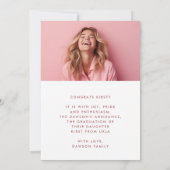 Starten Sie das GRADUATE-Skript mit dem ABSCHLUSS Ankündigung (Rückseite)