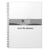 Starten Sie das Journey Notebook Notizblock (Vorderseite)