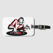 Starten Sie das Party des DJ-Gepäckanhängers Gepäckanhänger (Vorderseite (Horizontal))