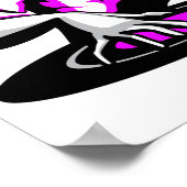 Starten Sie das Party von DJ Poster (Ecke)