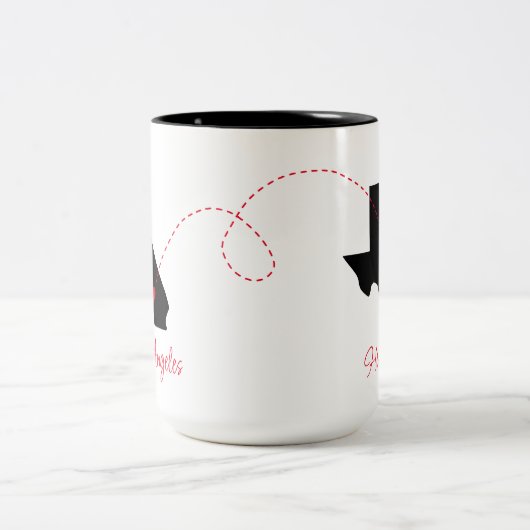 Starten Sie den Staat Verschieben Zweifarbige Tasse (Mittel)