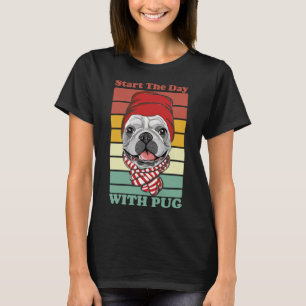 Starten Sie den Tag mit dem Mops Classic T - Shirt