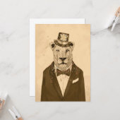 Starten Sie dieses Party Karte (Vorderseite/Rückseite Beispiel)