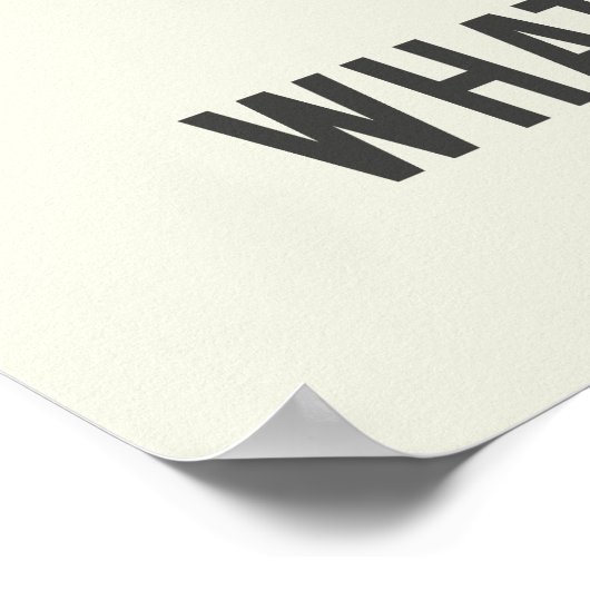 Starten Sie dort, wo Sie die motivierend Funktione Poster (Ecke)