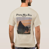 Starten Sie heute mit der Erkundung - Phang Nga Ba T-Shirt (Rückseite)