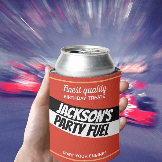 Starten Sie Ihre Motoren | Car Themed Birthday Fun Dosenkühler