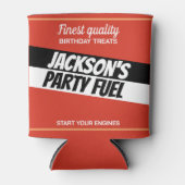 Starten Sie Ihre Motoren | Car Themed Birthday Fun Dosenkühler (Vorderseite)