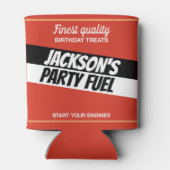 Starten Sie Ihre Motoren | Car Themed Birthday Fun Dosenkühler (Rückseite)