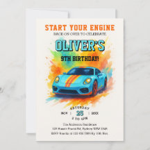 Starten Sie Ihre Motoren Niedlich Watercolor Gebur