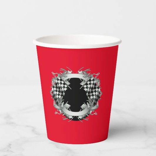 Starten Sie Ihre Motoren Pappbecher (Vorderseite)