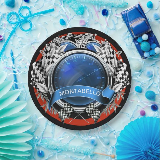 Starten Sie Ihre Motoren Pappteller (Party)