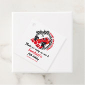 Starten Sie Ihre Motoren Red Race Car jedes Alter Geschenkanhänger (Beispiel)