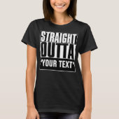 STARTEN SIE IHREN TEXT-T - Shirt AUS (Vorderseite)