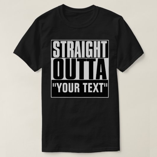 STARTEN SIE IHREN TEXT-T - Shirt AUS (Design vorne)