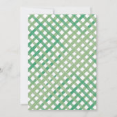 Starten Sie Ihren Traktor 1. Geburtstag Einladung (Rückseite)