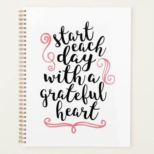 Starten Sie jeden Tagesplaner Planer (Vorderseite)