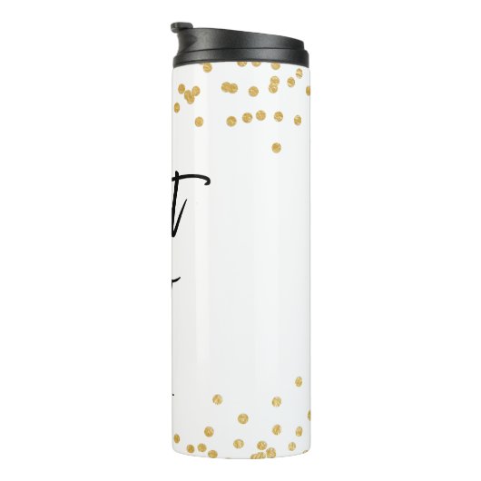 Starten Sie jetzt Schwarz und Weiß mit Imitaten Go Thermosbecher (Nach rechts gedreht)