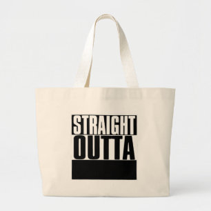 STARTEN SIE OUTTA IHREN TEXT HIER T-SHIRT. JUMBO STOFFBEUTEL
