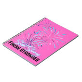 Starten Sie Stronger Finish Stronger Notebook Notizblock (Linke Seite)