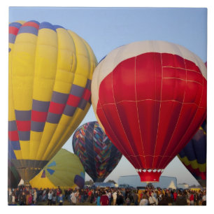 Starten von Heißluftballons Fliese