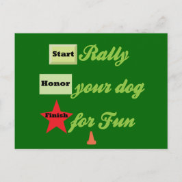 Starten zur Kundgebung Postkarte