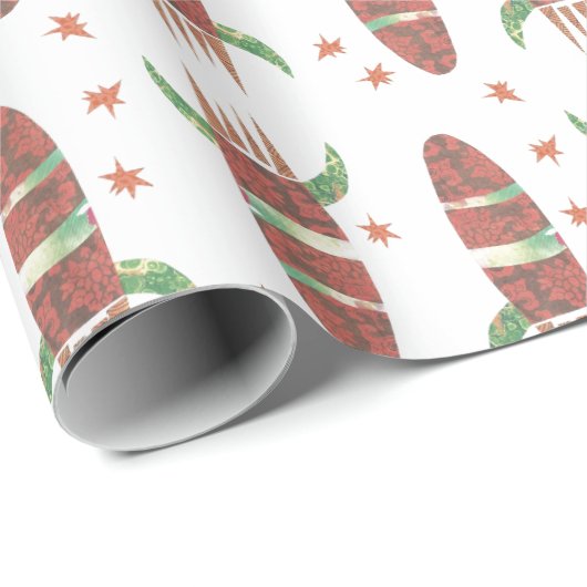 Startendes Rocket-Packpapier Geschenkpapier (Rolleneckpunkt)