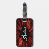 Starter Author Luggage Tag Gepäckanhänger (Rückseite vertikal)