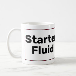 Starter Fluid Coffee Tasse