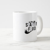 STARTER FLUID Fun Modernes, trendy Typografie Zita Jumbo-Tasse (Vorderseite Rechts)