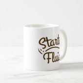 Starter Fluid Kaffeetasse (VorderseiteRechts)