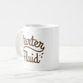 Starter Fluid Kaffeetasse (Vorderseite Links)