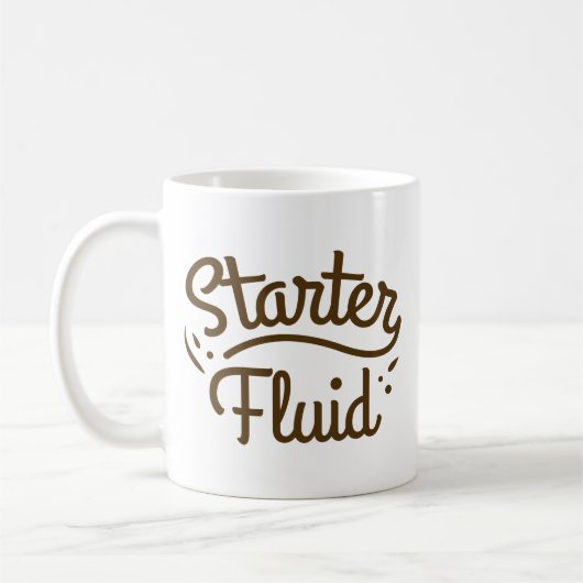 Starter Fluid Kaffeetasse (Links)